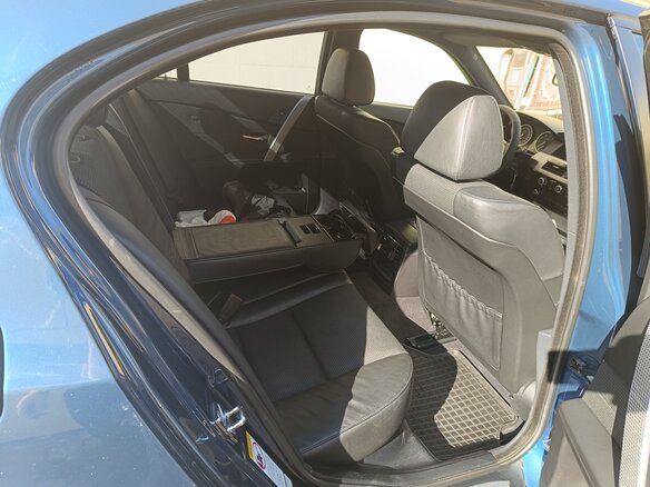 2005 BMW 5 серии 525i V (E60/E61), синий, 1000525 рублей - вид 12