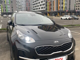 2021 Kia Sportage IV Рестайлинг, чёрный, 2350000 рублей, вид 1