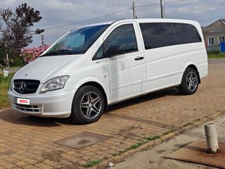 2013 Mercedes-Benz Vito 113 CDI L2 II (W639) Рестайлинг, белый, 1800000 рублей, вид 3
