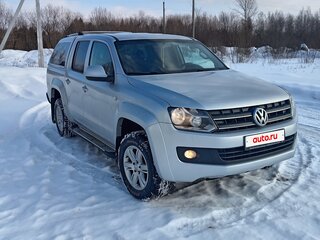 2013 Volkswagen Amarok, серебристый, 1625000 рублей, вид 2
