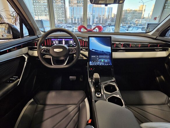 2026 Geely Atlas II, зелёный - вид 15