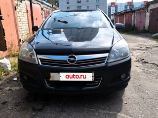 2007 Opel Astra H Рестайлинг, чёрный, 350000 рублей, вид 1