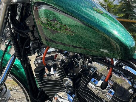 2013 Harley-Davidson Sportster 1200, зелёный, 799000 рублей, вид 1