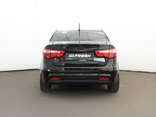 2012 Kia Rio III, чёрный, 969000 рублей, вид 4