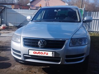 2004 Volkswagen Touareg I, серебристый, 839000 рублей, вид 1