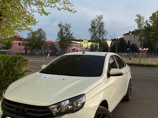 2018 Lada (ВАЗ) Vesta CNG I, белый, 850000 рублей, вид 2