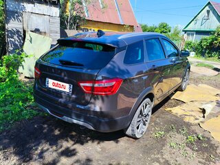 2018 Lada (ВАЗ) Vesta SW Cross I, коричневый, 850000 рублей, вид 4
