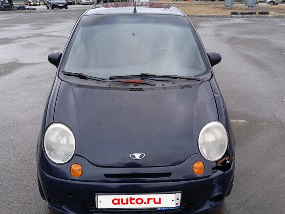 2007 Daewoo Matiz I Рестайлинг, чёрный