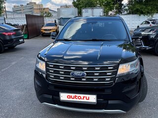 2017 Ford Explorer V Рестайлинг, чёрный, 3100000 рублей, вид 2