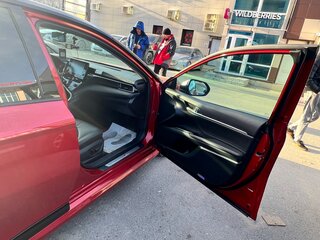 2021 Toyota Camry VIII (XV70) Рестайлинг, красный, 4500000 рублей, вид 5