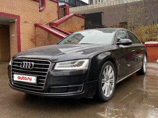 2014 Audi A8 Long III (D4) Рестайлинг, чёрный, 2800000 рублей, вид 2
