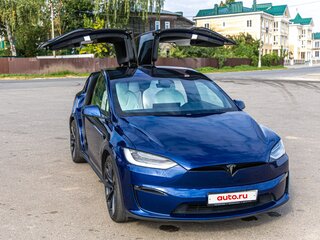 2023 Tesla Model X Plaid I Рестайлинг, синий, 11600000 рублей, вид 1