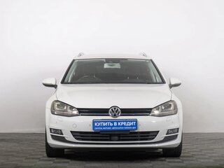 2014 Volkswagen Golf VII, белый, 1329000 рублей, вид 3