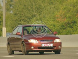 2006 Kia Spectra I Рестайлинг 2, красный, 250000 рублей, вид 3