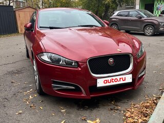 2014 Jaguar XF I Рестайлинг, красный, 1320000 рублей, вид 1