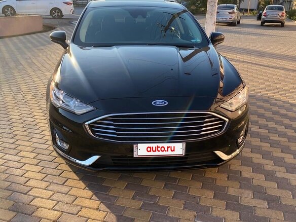 2020 Ford Fusion (North America) II Рестайлинг, чёрный, 1850000 рублей - вид 1