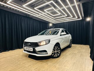 2018 Lada (ВАЗ) Vesta I, белый, 1009000 рублей, вид 1