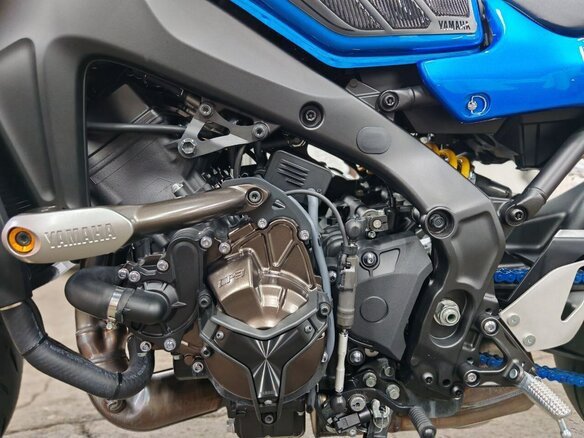 2021 Yamaha XSR900, синий, 1160000 рублей - вид 15
