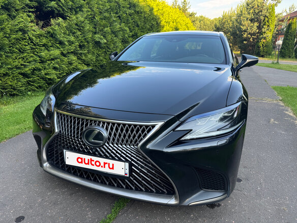 2018 Lexus LS 350 V, чёрный, 3750000 рублей - вид 1