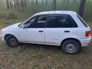 1990 Toyota Starlet 16V IV (P80), белый, 190000 рублей, вид 4