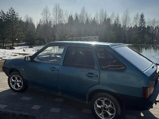 1995 Lada (ВАЗ) 2109, синий, 125000 рублей, вид 3