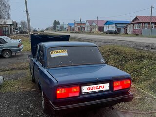 2004 Lada (ВАЗ) 2107, синий, 120000 рублей, вид 2