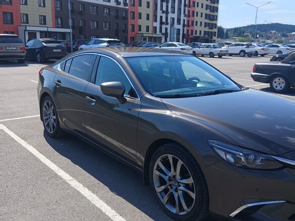 2017 Mazda 6 III (GJ) Рестайлинг, коричневый, 2000000 рублей - вид 3