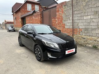 2012 Kia Rio III, чёрный, 606000 рублей, вид 4
