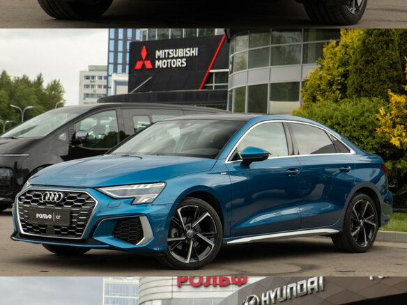 2021 Audi A3 35 TFSI IV (8Y), синий - вид 27