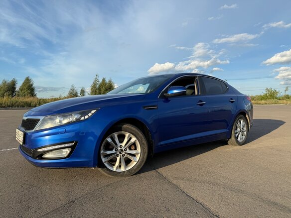 2011 Kia Optima III, голубой, 1200000 рублей