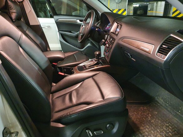 2014 Audi Q5 I (8R) Рестайлинг, белый - вид 8