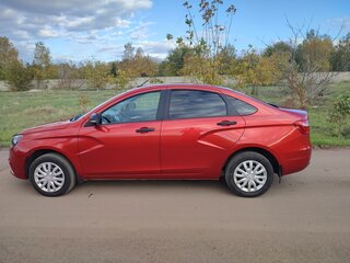 2018 Lada (ВАЗ) Vesta I, красный, 895000 рублей, вид 3