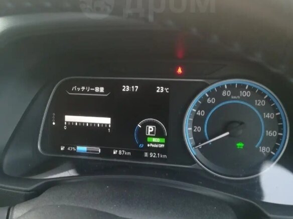 2019 Nissan Leaf II (ZE1), белый, 1750000 рублей - вид 3