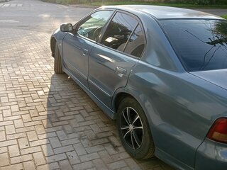 2002 Mitsubishi Galant VIII Рестайлинг, серый, 400000 рублей, вид 5