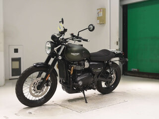 2018 Triumph Scrambler, зелёный, 860000 рублей, вид 4