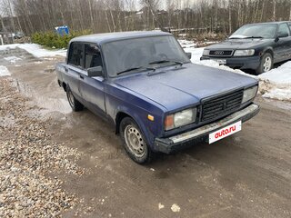 1998 Lada (ВАЗ) 2107, синий, 120000 рублей, вид 2