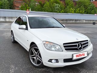 2008 Mercedes-Benz C-Класс 180 Kompressor III (W204), белый, 1000000 рублей, вид 2