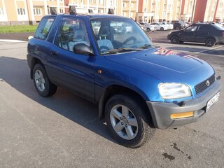 1998 Toyota RAV4 I (XA10), синий, 400000 рублей, вид 2