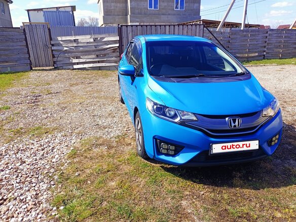 2015 Honda Fit III, синий, 800000 рублей - вид 1