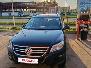 2011 Volkswagen Tiguan I, чёрный, 980000 рублей, вид 2