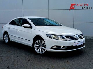 2014 Volkswagen Passat CC I Рестайлинг, белый, 1890000 рублей, вид 3