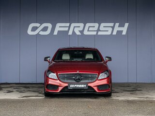 2015 Mercedes-Benz CLS 400 II (C218) Рестайлинг, красный, 2999000 рублей, вид 3