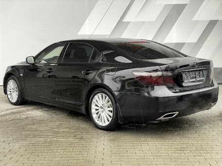 2008 Lexus LS Long 460 L IV, чёрный, 1350000 рублей, вид 4