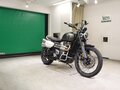 2026 Triumph Scrambler, зелёный - вид 2