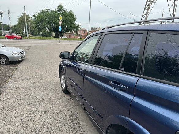 2010 SsangYong Kyron 6-speed I Рестайлинг, синий, 650000 рублей - вид 10