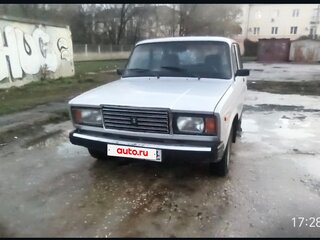 2010 Lada (ВАЗ) 2107, серебристый, 200000 рублей, вид 1