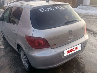 2002 Peugeot 307 I, серебристый, 300000 рублей, вид 4