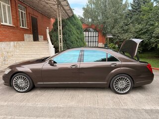 2009 Mercedes-Benz S-Класс 450 V (W221) Рестайлинг, коричневый, 1350000 рублей, вид 2
