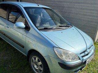 2007 Hyundai Getz I Рестайлинг, голубой, 520000 рублей, вид 1