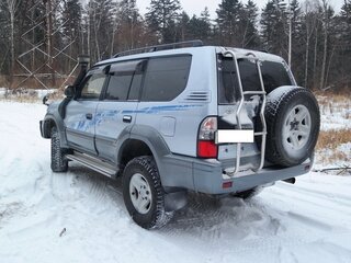 1997 Toyota Land Cruiser Prado 90 Series, серый, 1049000 рублей, вид 3
